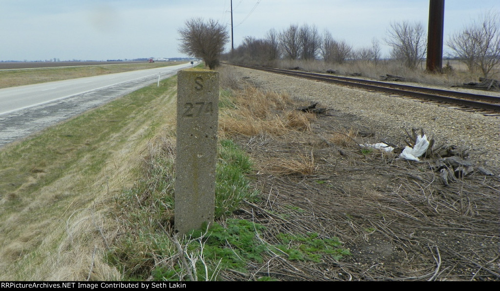 LE&W Milepost mileage to Sandusky